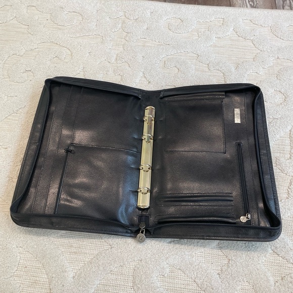 VINTAGE FENDI Attaché Notebook Portfolio Briefcase Case Bag Clutch - Picture 6 of 12